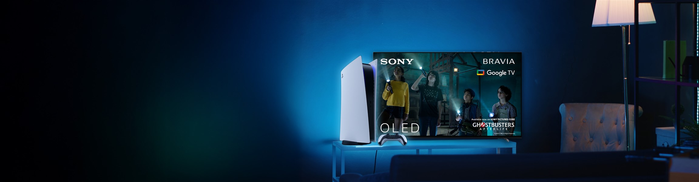 Телевизори и конзоли - 4608x1200px.