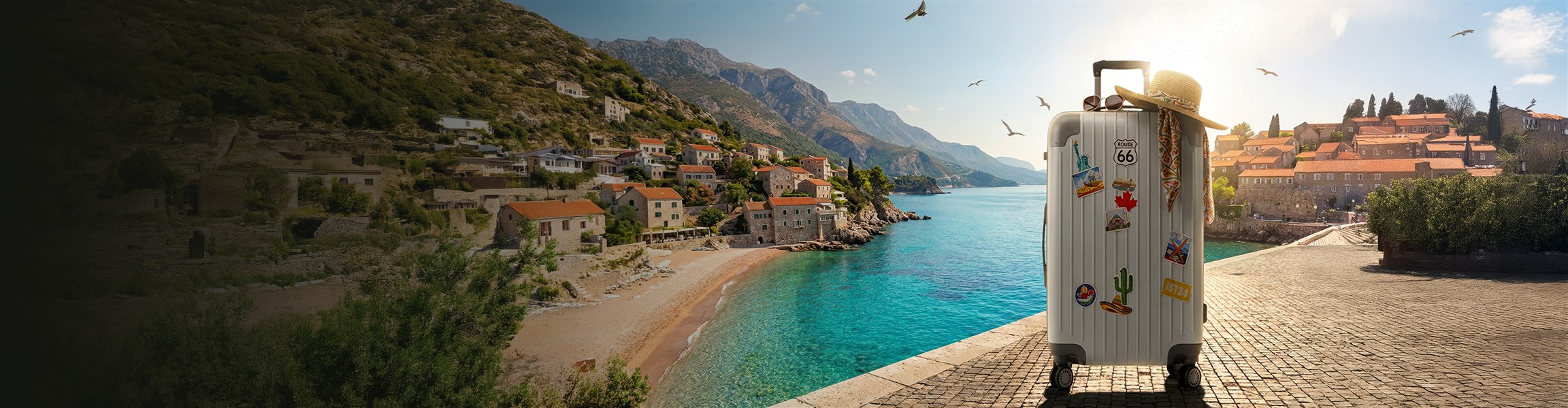Нови Travel Pass пакети. Изгоден роуминг по твой дизайн - 4608x1200px.
