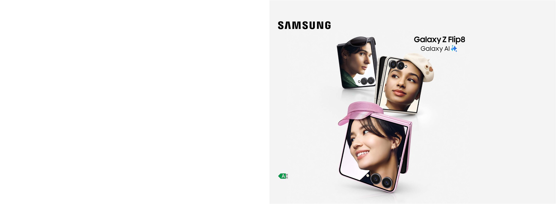 До 300 евро отстъпка за Samsung Galaxy Z Flip 8 - 4608x1200