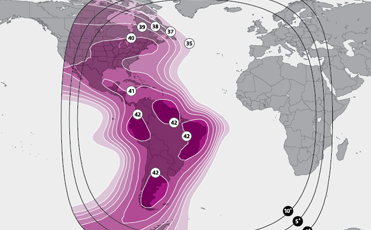 SES-6, 40.5W C band