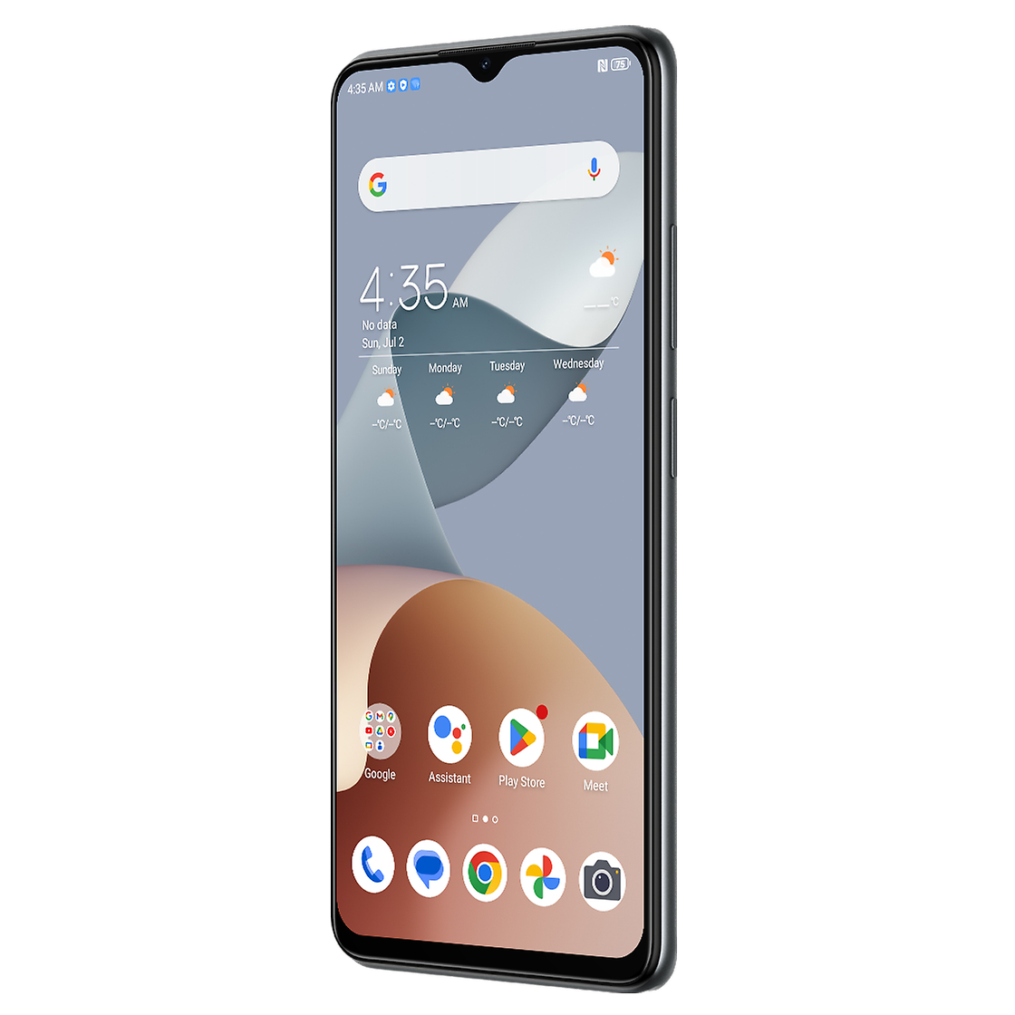 Vivacom VIVACOM SMARTPHONE 5G GRAY Side