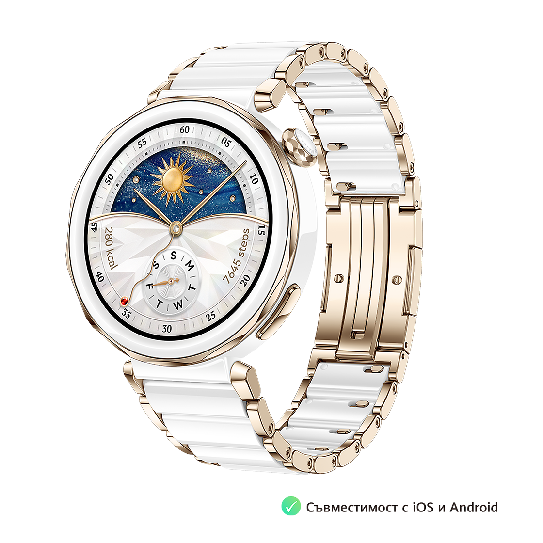 Huawei HUAWEI GT5 PRO 43MM CERAMIC WHITE Front