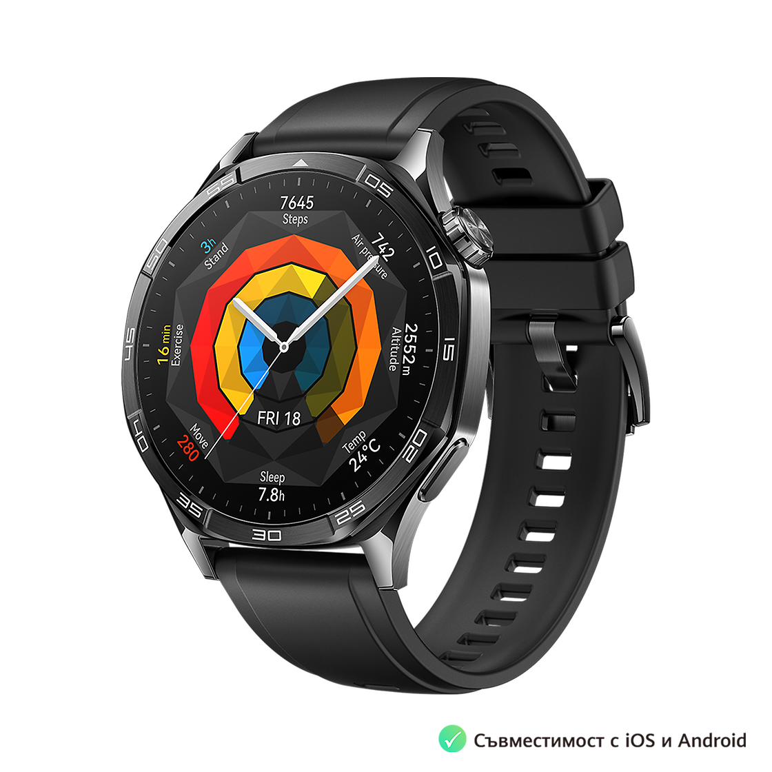 Huawei HUAWEI GT5 46MM BLACK Front