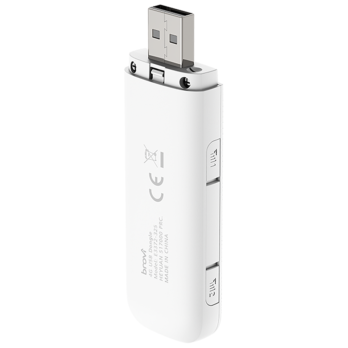 Huawei 4G LTE USB MODEM HUAWEI WHITE Side