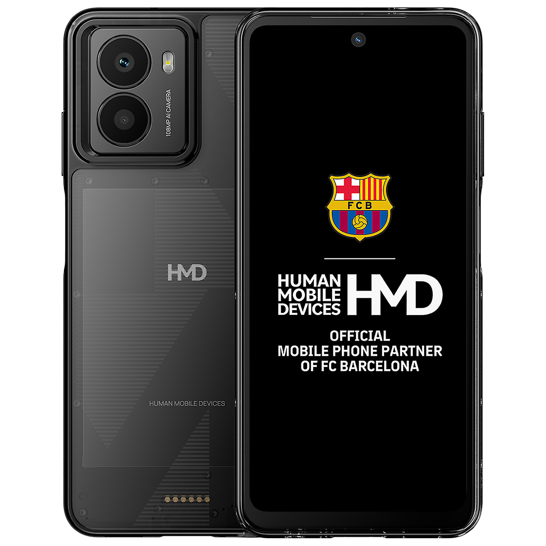 HMD HMD FUSION 5G 256GB + FLASH OUTFIT NOIR Front