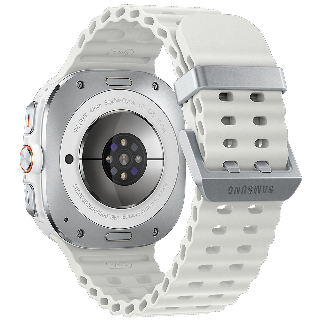 Samsung SAMSUNG GALAXY ULTRA 47MM NAVY TITANIUM WHITE Side