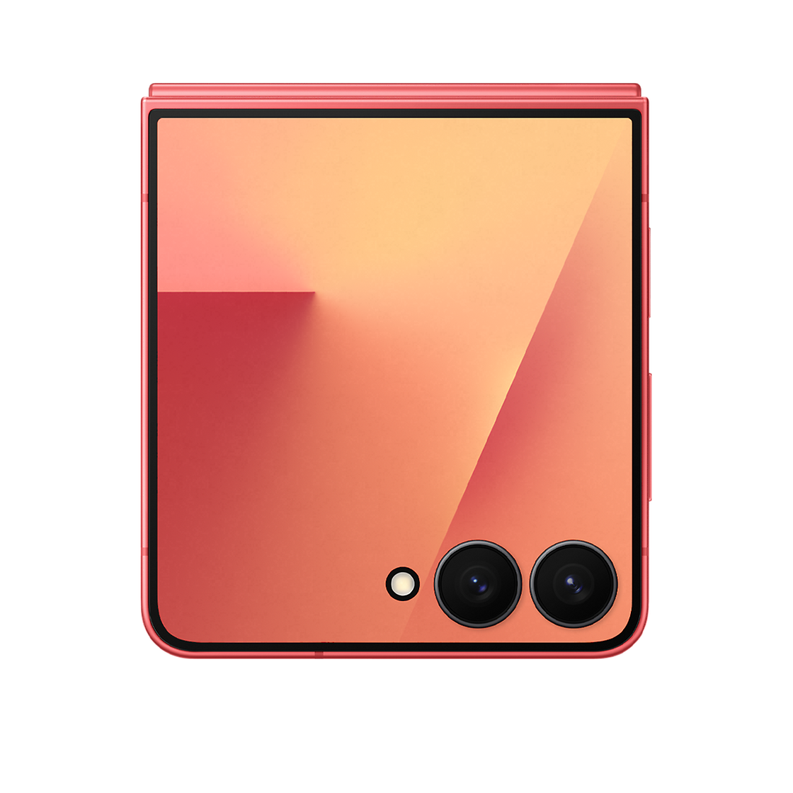Samsung SAMSUNG GALAXY Z FLIP7 256GB CORALRED Side