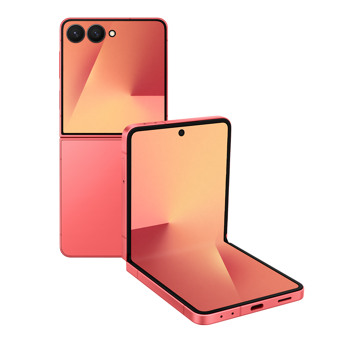 Samsung SAMSUNG GALAXY Z FLIP7 256GB CORALRED Front