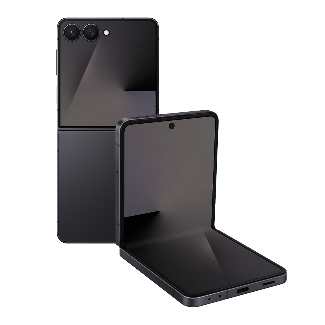 Samsung SAMSUNG GALAXY Z FLIP7 256GB JETBLACK Front