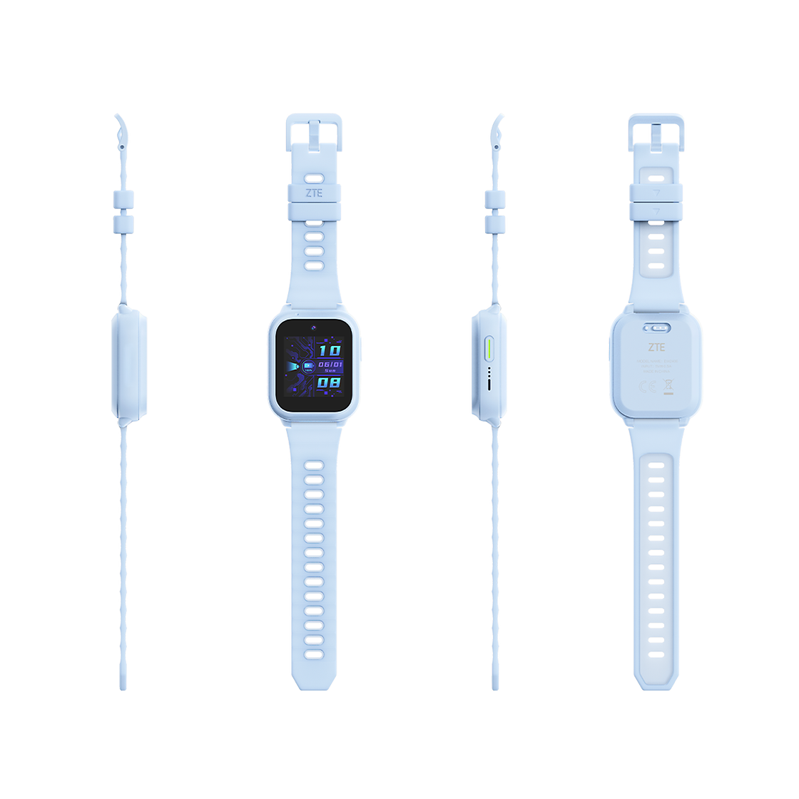 Vivacom ДЕТСКИ ЧАСОВНИК VIVACOM KIDS WATCH 2 4G BLUE Side