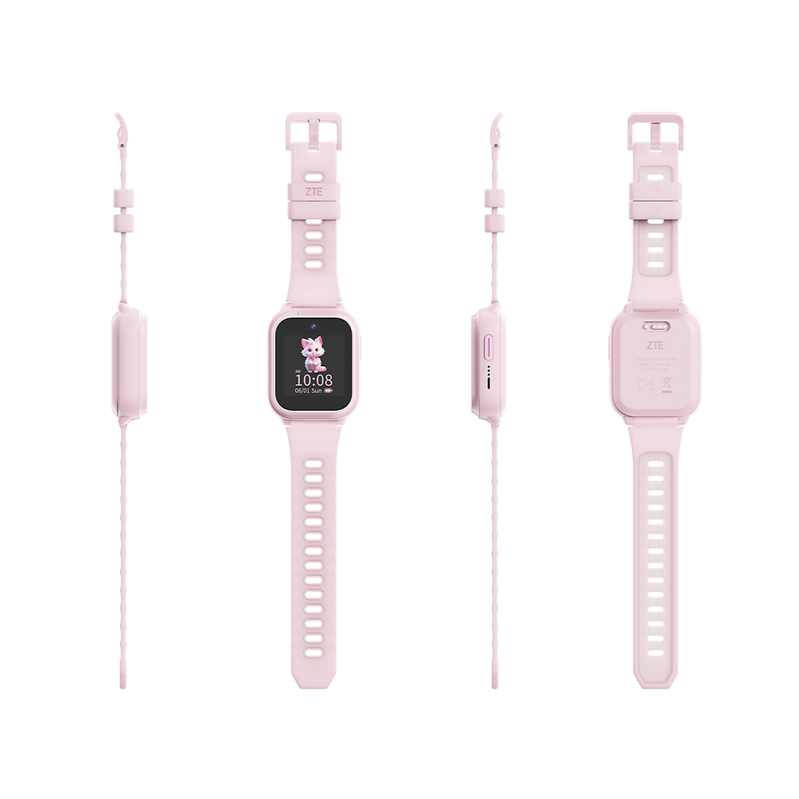 Vivacom ДЕТСКИ ЧАСОВНИК VIVACOM KIDS WATCH 2 4G PINK Side