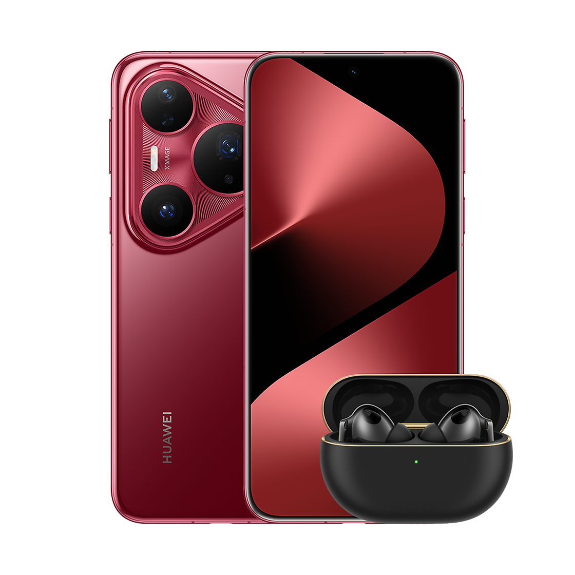 Huawei HUAWEI PURA 80 PRO 512GB + BUDS PRO4 GLAZED RED Front