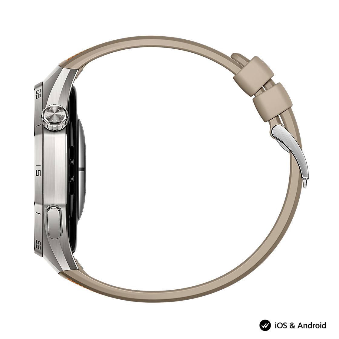 Huawei HUAWEI GT6 PRO 46 BROWN + SE3 BROWN Side