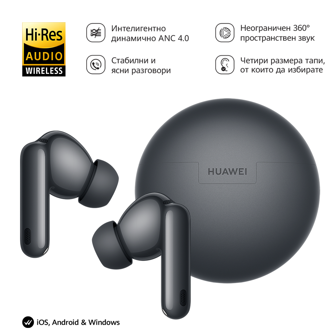 HUAWEI FREEBUDS 7I Huawei BLACK Front