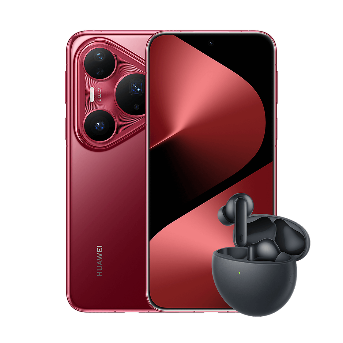 Huawei HUAWEI PURA 80 PRO 512GB + BUDS 7I GLAZED RED Front