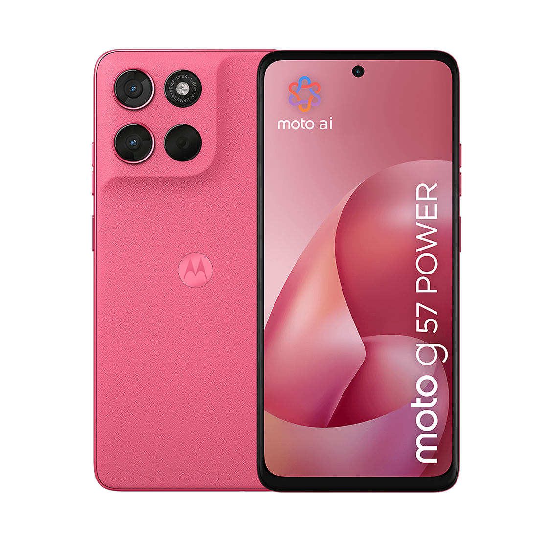 Motorola MOTOROLA G57 POWER 5G 256GB PANTONE PINK LEMONADE (PINK) Front