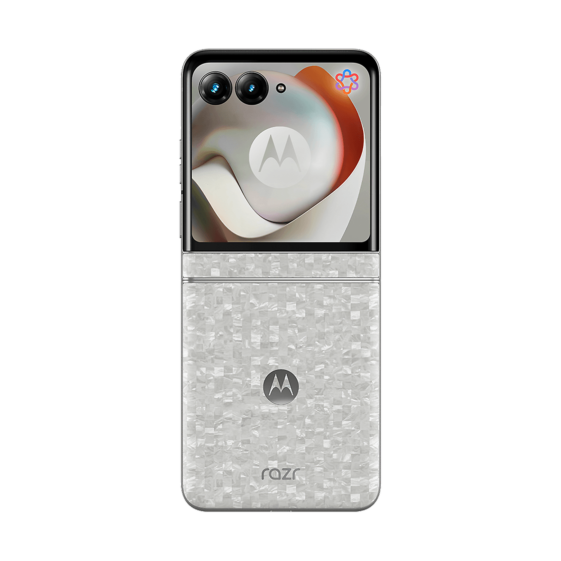Motorola MOTOROLA RAZR 70 5G 256GB PANTONE BRIGHT WHITE (WHITE) Back