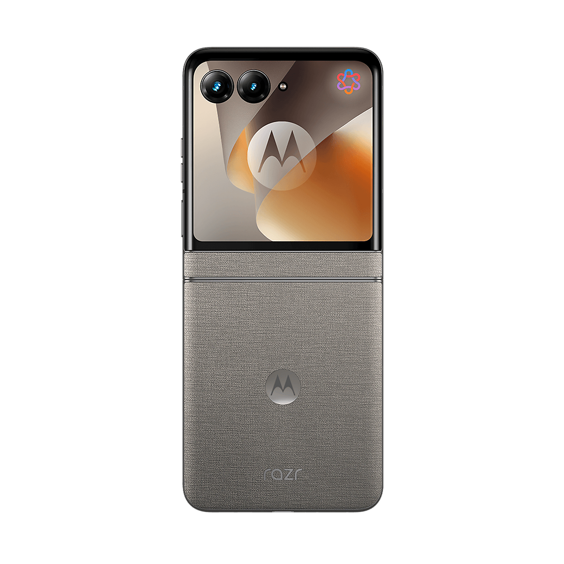Motorola MOTOROLA RAZR 70 5G 256GB PANTONE HEMATITE (STONE GREY) Back