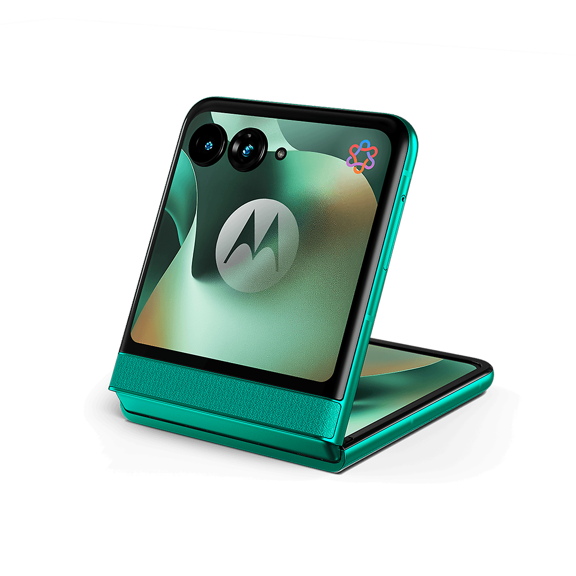 Motorola MOTOROLA RAZR 70 5G 256GB PANTONE SPORTING GREEN D.GREEN Side