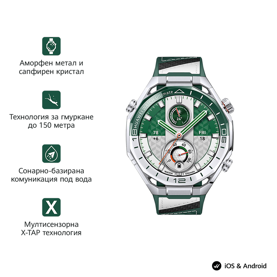 Huawei HUAWEI ULTIMATE 2 GREEN GREEN Front