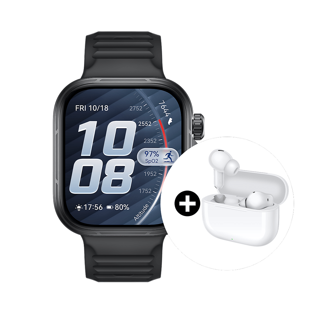 Huawei HUAWEI WATCH FIT 5 PRO+SE4 BLACK Front