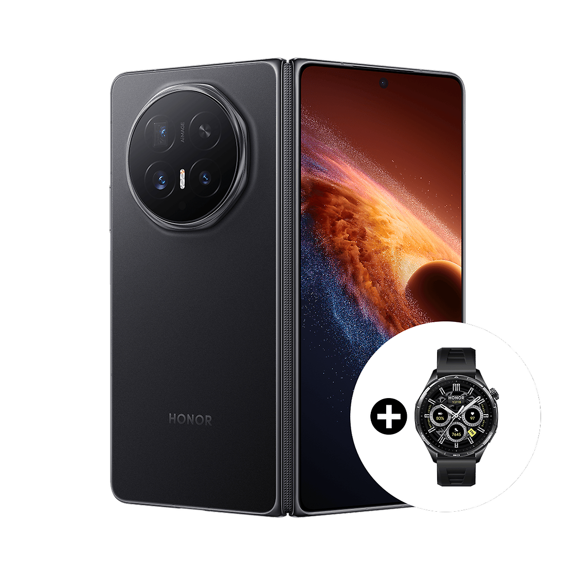 Honor HONOR MAGIC V6 5G 512GB в комплект с WATCH 6 BLACK Front