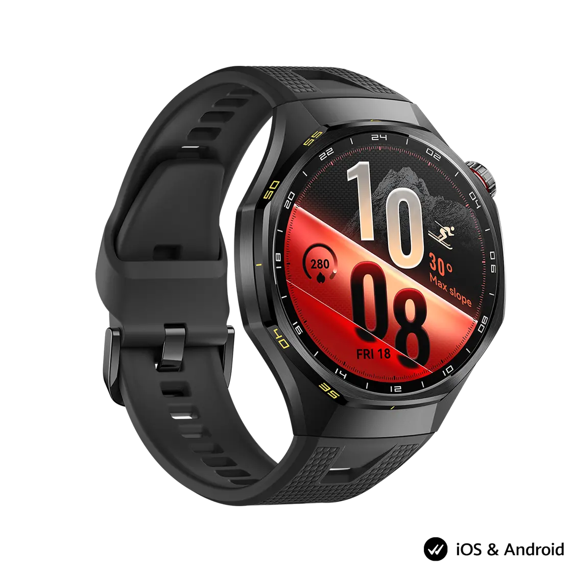 Huawei HUAWEI GT7 PRO 46MM BLACK + SE4 BLACK Side