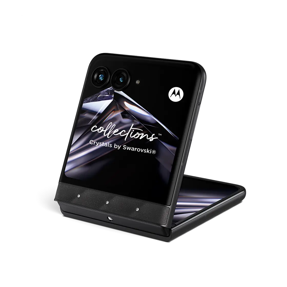 Motorola MOTOROLA RAZR 70 5G 256GB SWAROVSKI PANTONE METEORITE Back
